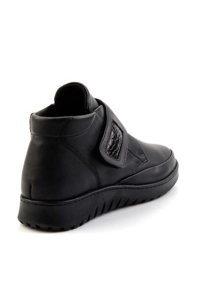 Bambi Siyah Leather Kadın Bot & Bootie K02331800503