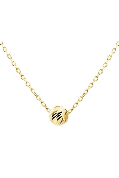 MİNİMAL Minimal kolye ALTIN Kalemli top zincir kolye "DORIKA"