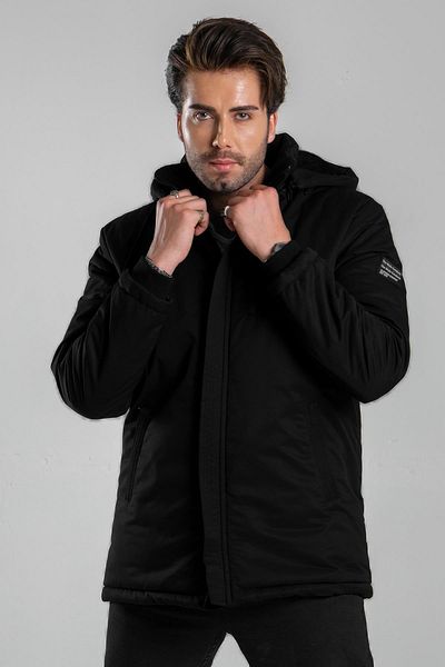 ByTrend Oxford Crested Coat Coat Bl 1559_50313-1