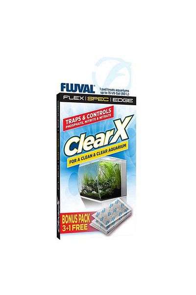 Hagen Fluval Clear X Biological Filter Material 4 Pieces Hnzrn