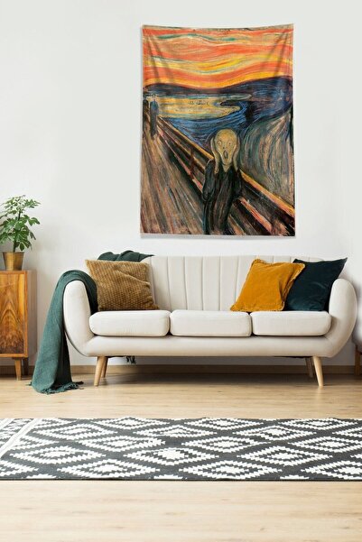 Generic Brand Multirenk Scream - Scream Stain Resistant Velvet Fabric Wall Cl...