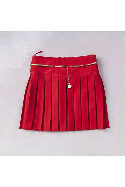 ESKİŞEHİR YUMURCAK Girl's Thick Pleated Skirt