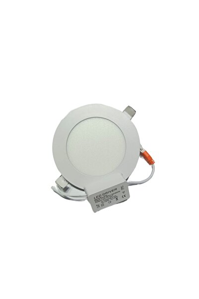 gecem Yuvarlak Sıva Altı Led Panel Spot 6w 6000k