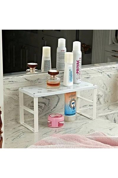 ARMESE Org-02 - Small Countertop and Sink Top Organizer Shelf, Cabinet Interior and Cup Rack