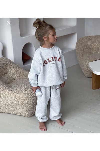 barin kids Baby & Kids Unisex Sweatshirt Set