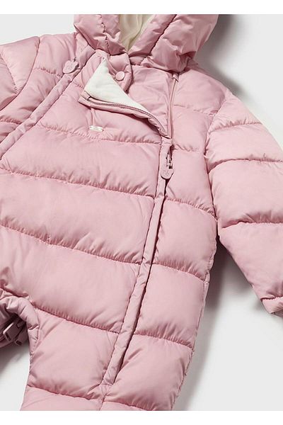 MAYORAL 06-18 Months Baby Girl Pink Color Astronaut Coat