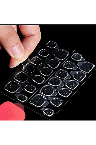 monalisatoka Kolay Uygulamali Nail Art Yapışkanlı 48 adet Çift Taraflı Bzant ...