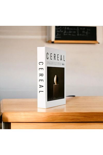 NARİBA Decorative Cereal Vase Book Box