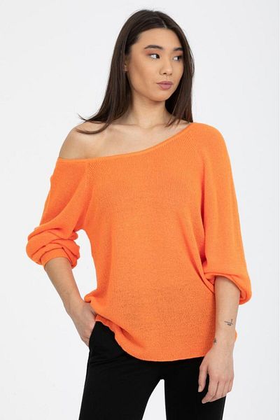 Su Moda Îmbrăcăminte pentru femei Bluză Pulover mercerizat Tricoturi tricotate cu umăr liber mercerizat