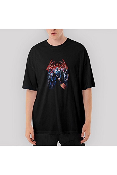 CrowsGate Krvavo kupatilo Grupa Oversize kroj Crna majica