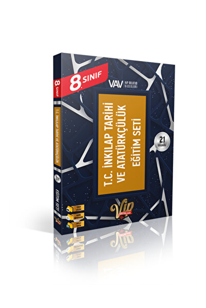 vip yayınları 8.sınıf T.c Inkılap Tarihi Ve Atatürkçülük Eğitim Seti Bronz 21...
