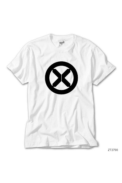 CrowsGate X Men Logo White T-Shirt
