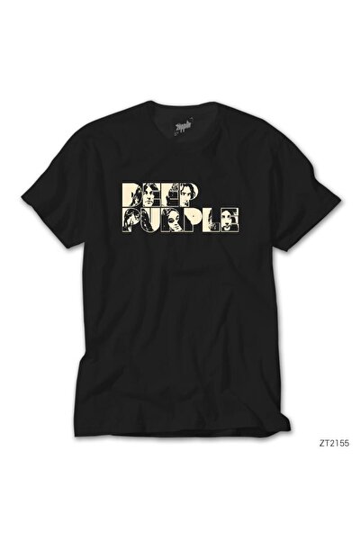 WAKHA Tricou negru Deep Purple Band 2