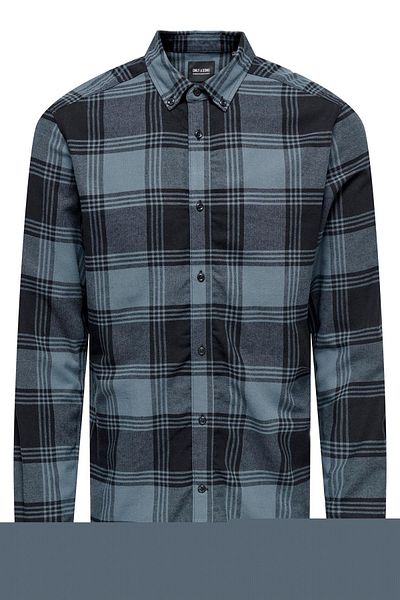 Only & Sons Μπλουζάκι Onssoll Blue Ls Check