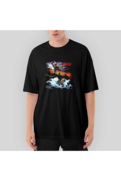 CrowsGate Μπλουζάκι Dio Holy Diver Freedom oversized Μαύρο μπλουζάκι