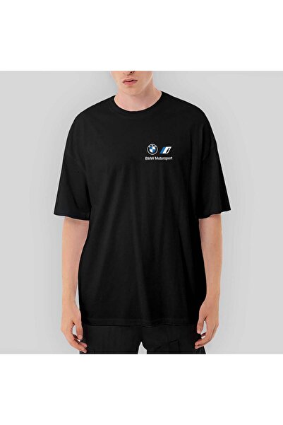 CrowsGate BMW novi logo motorsport Oversize kroj crna majica