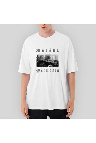 CrowsGate Tricou alb oversize Marduk Germania