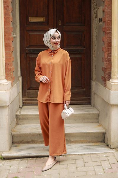 suffemoda Arfa Ayrobin Buttoned Hijab Set