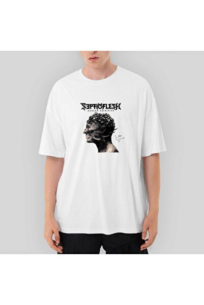 CrowsGate Septicflesh Modern Primitive supradimensionat Tricou Alb XL