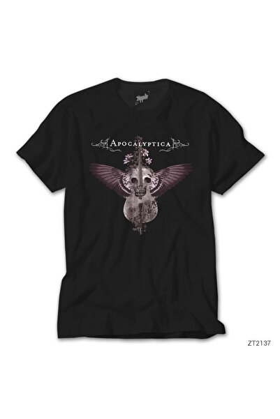 WAKHA Μαύρο T-Shirt Apocalyptica Violin
