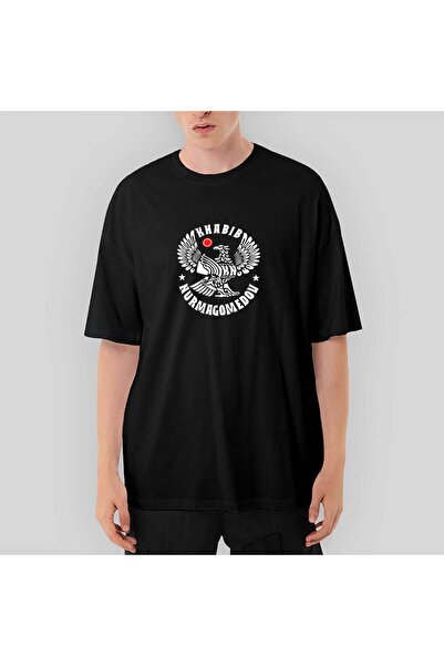 CrowsGate Tricou negru UFC Nurmagomedov supradimensionat