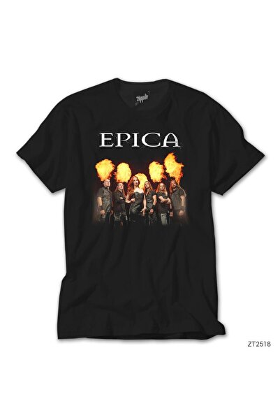 WAKHA Epica Fire Group Tricou negru pentru copii 13-14 ani