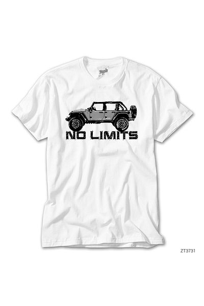 CrowsGate Jeep No Limits White T-Shirt