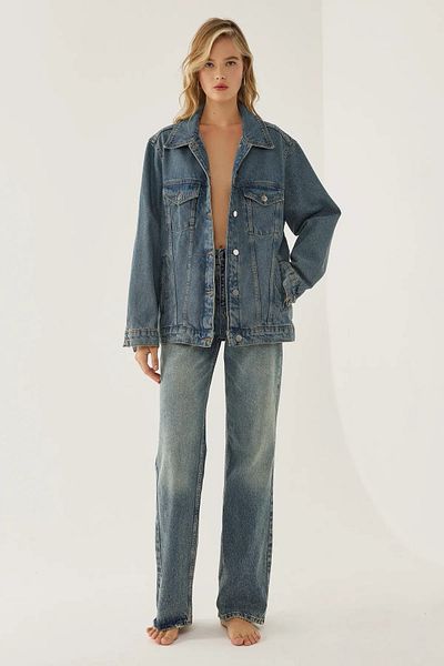 Hiccup Jachetă de blugi oversize