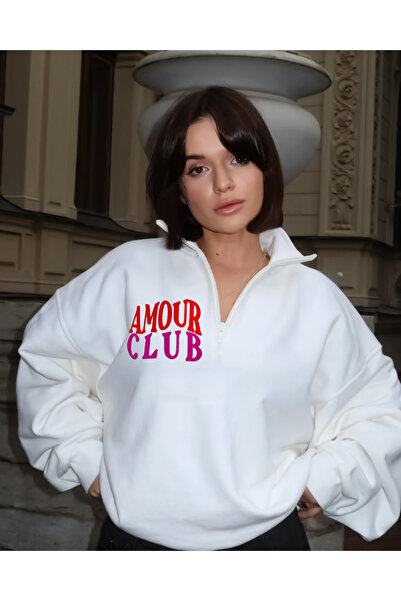 Jose Clothing Φούτερ Oversize με φερμουάρ Edwar Limited Edition