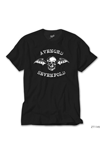 CrowsGate Κλασικό μαύρο T-shirt Avenged Sevenfold