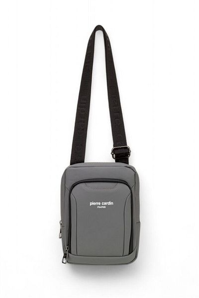 Pierre Cardin Gray Men's Messenger Bag 01Pc 002013