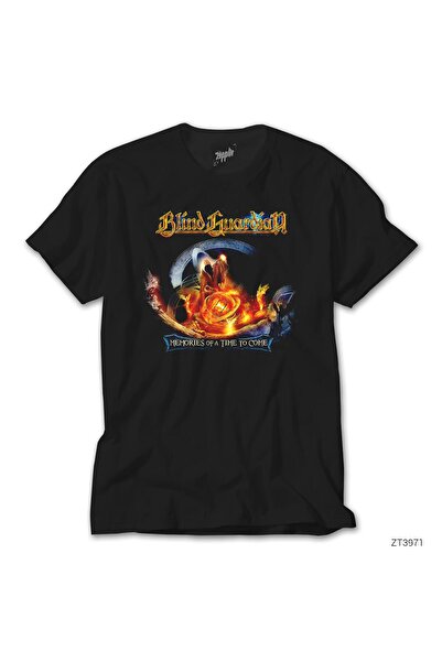 Lunas Glow Blind Guardian Memories crna ženska majica