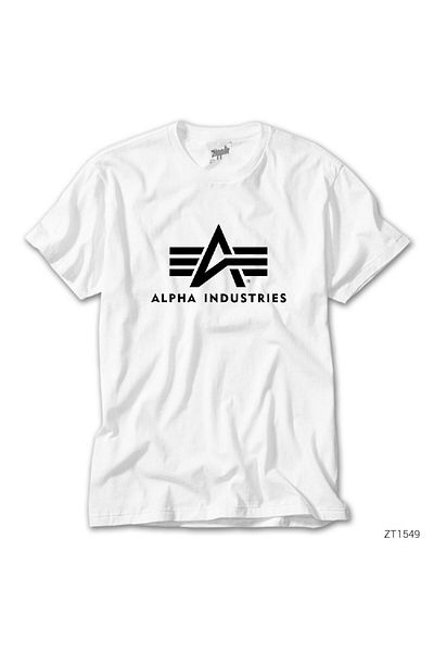 CrowsGate Alpha Industries White T-Shirt