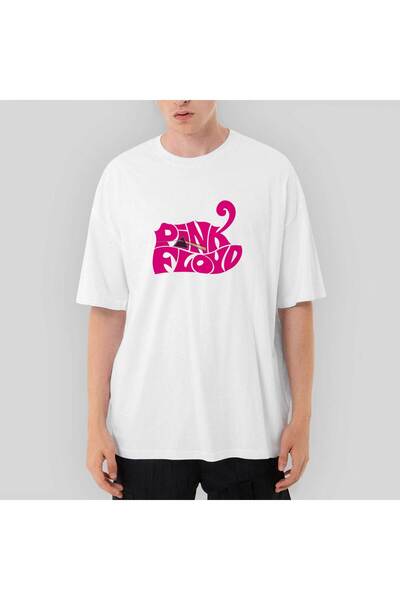 CrowsGate Pink Floyd Μαύρο Τ��τελές Λευκό T-Shirt