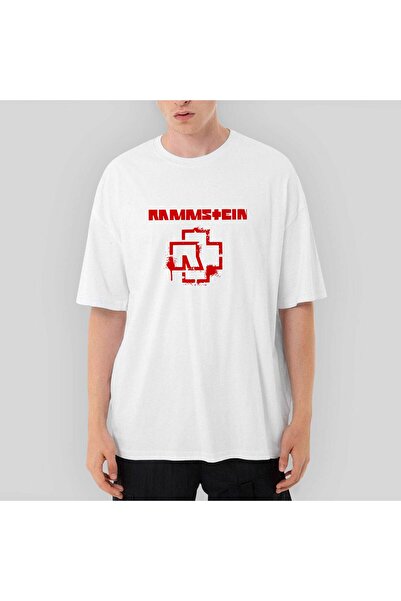CrowsGate Rammstein Fly Oversize kroj bela majica