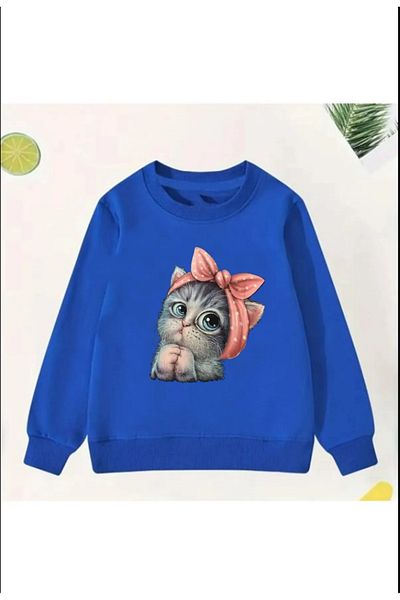 Pelna Hanorac pentru copii imprimat cu design special - bumbac