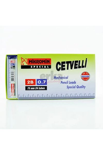 Mikro Min Ruler 2B 75 mm 0.7 mm M-750 - Pack of 24