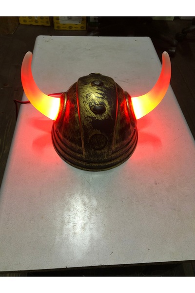 Universal VİKİNG LAMBA KIRMIZI TORPİTO ÖNÜ LAMBA 12/24 VOLT UYUMLU