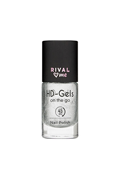 Rival Loves Me Oje - HD Gels No.31 Silver Vibes Jel Efekti - 1 adet