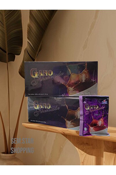 GanoExcel Gano Sıcak Çikolata Içeçek Tozu 2 Kutu