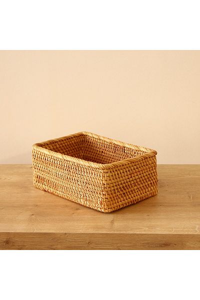 Mylamp ميرا راتان 25x16x8 سم. صندوق تخزين