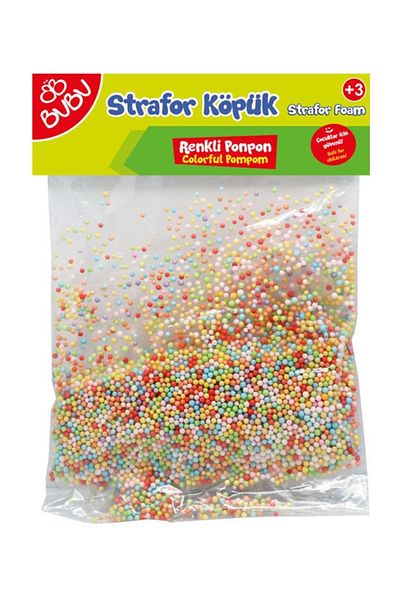 Bubu Kp0036 Strafor Foam Color Pompom
