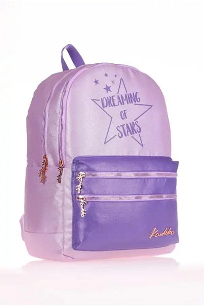 KAUKKO Rucsac Sparkle Double Lilac - K1568