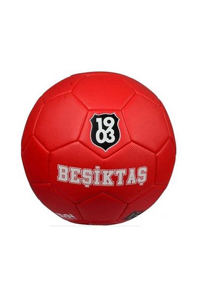 Timon Bjk Premium Football Ball - Red No5, Model 30 523523