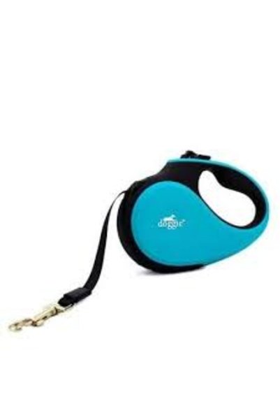 Doggie DOGGİE OTOMATİK UZATMA TASMASI SOFT SERİ MAVİ 25KG/5MT
