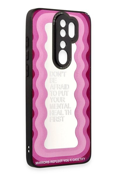 cepmoda Xiaomi Redmi Note 8 Pro Aynalı Desenli Kılıf | Baskılı Kamera Korumal...