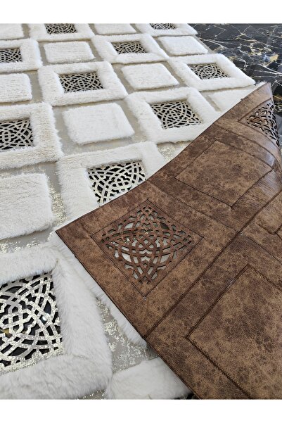 SENA EXCLUSIVE LAZER KESİM DERİ PELUŞ HALI SERENITY