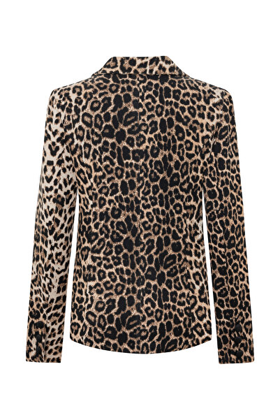 SEIZE THE DAY NORA KADIN LEOPAR FİT BLAZER