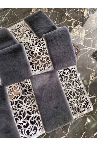 SENA EXCLUSIVE LAZER KESİM DERİ PELUŞ HALI  MAJESTY