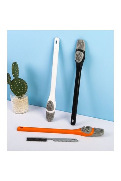 evimdeyokyok Toilet Seat Detail Cleaning Brush Set